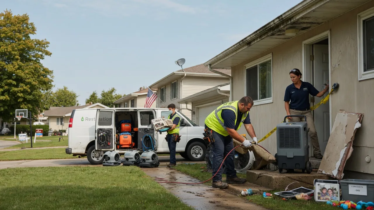 Water Damage Restoration in Bondurant, IA near me